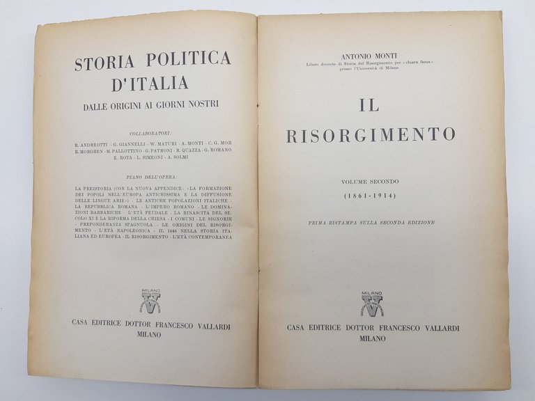 Antonio Monti Storia politica d'Italia Dalle origini ai giorni nostri … | Immagine Gallery 8