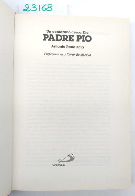 Antonio Pandiscia Un contadino cerca Dio Padre Pio San Paolo … | Immagine Gallery 4