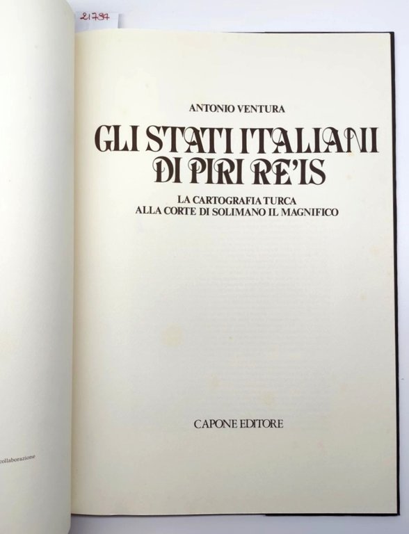 Antonio Ventura Gli stati italiani di Piri Re' Is La …