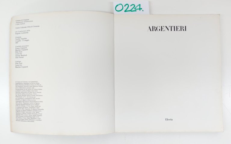 Argentieri Electa 1981-O224