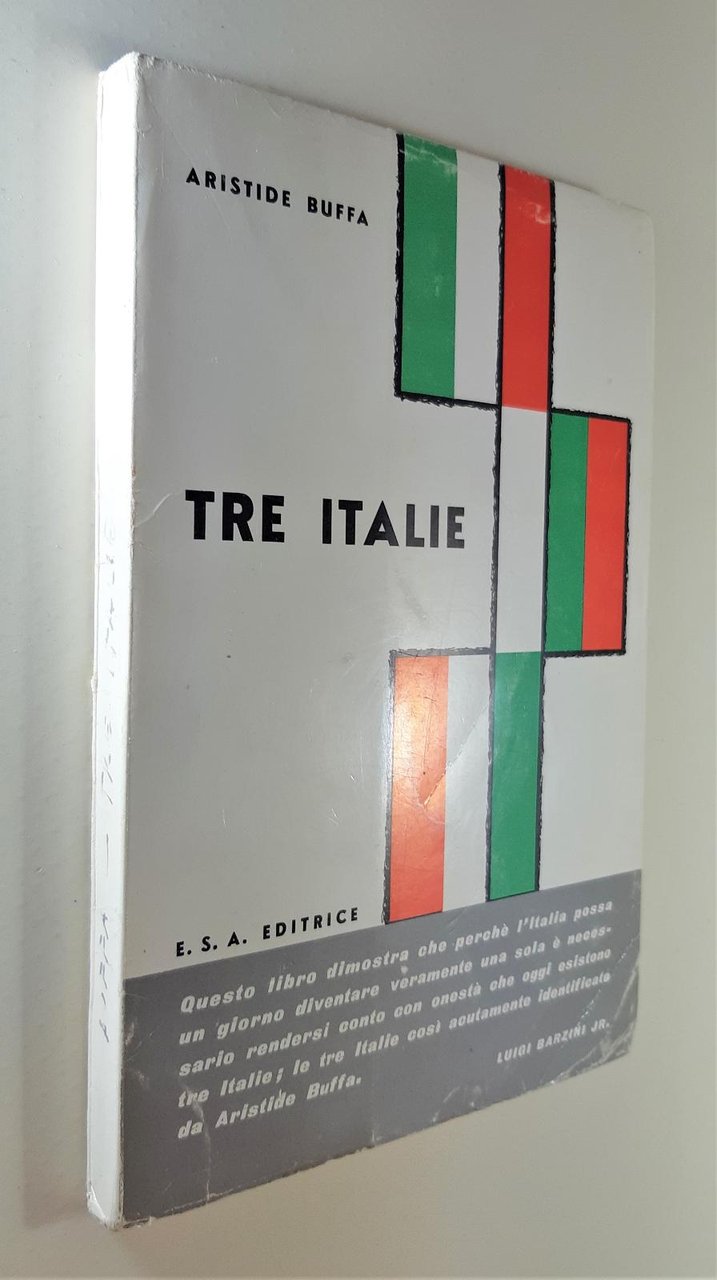 Aristide Buffa Tre Italie E.S.A editrice 1961