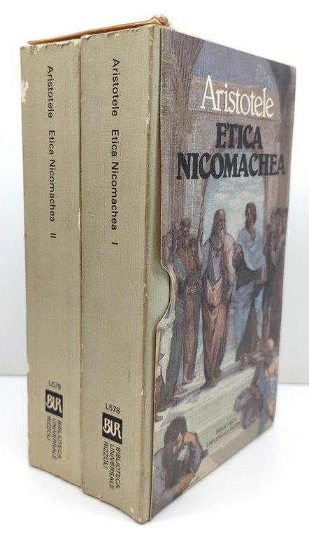 Aristotele Etica nicomachea 2 volumi BUR Rizzoli 3° edizione 1993 | Immagine Gallery 2