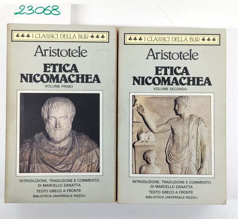 Aristotele Etica nicomachea 2 volumi BUR Rizzoli 3° edizione 1993 | Immagine Gallery 4