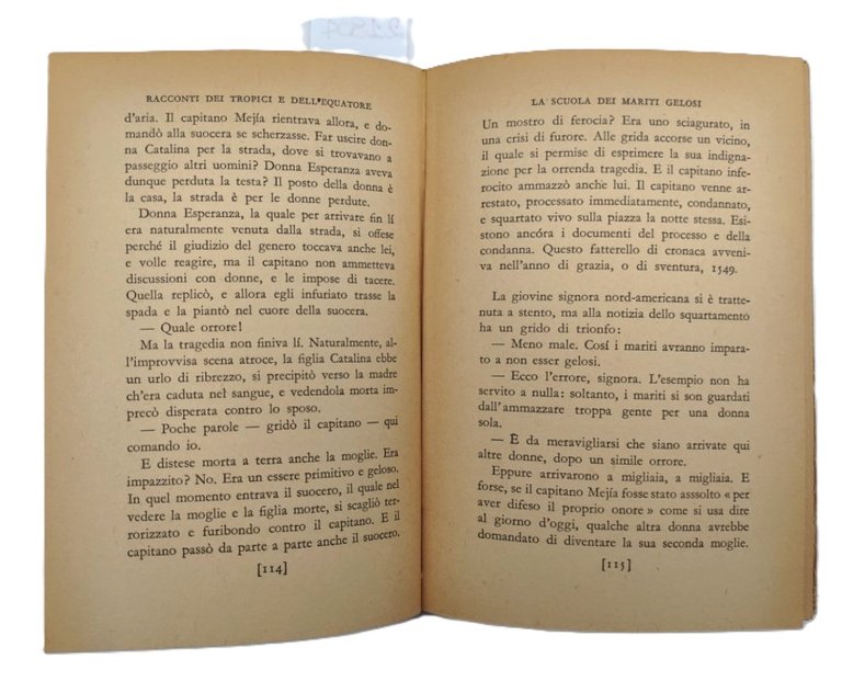 Arnaldo Fraccaroli Racconti dei tropici e dell'equatore Mondadori 1° edizione …