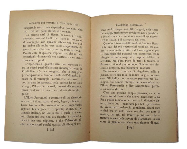Arnaldo Fraccaroli Racconti dei tropici e dell'equatore Mondadori 1° edizione …