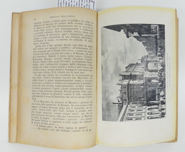 Arnaldo Fraccaroli Rossini Mondadori 1941 1° edizione