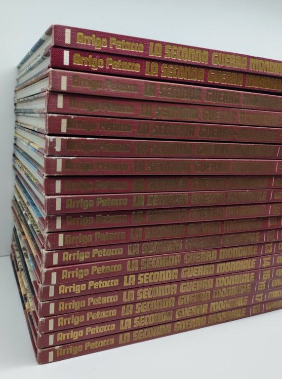 Arrigo Petacco La seconda Guerra mondiale Curcio 18 volumi