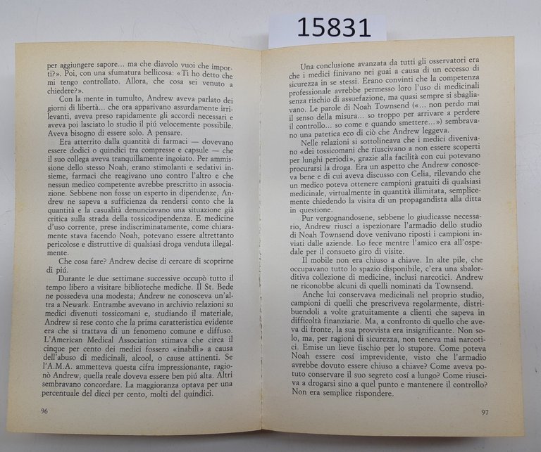 Arthur Hayley Medicina violenta Dall'Oglio 1984