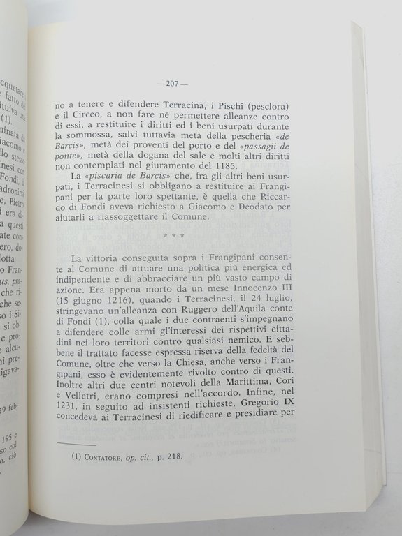 Arturo Bianchini Storia di Terracina 3° edizione 1994 | Immagine Gallery 5