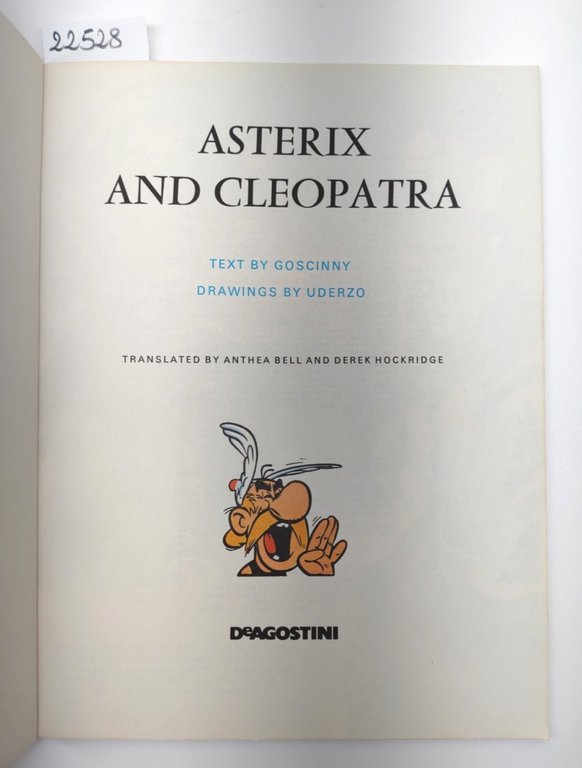 Asterix and Cleopatra De Agostini 1990