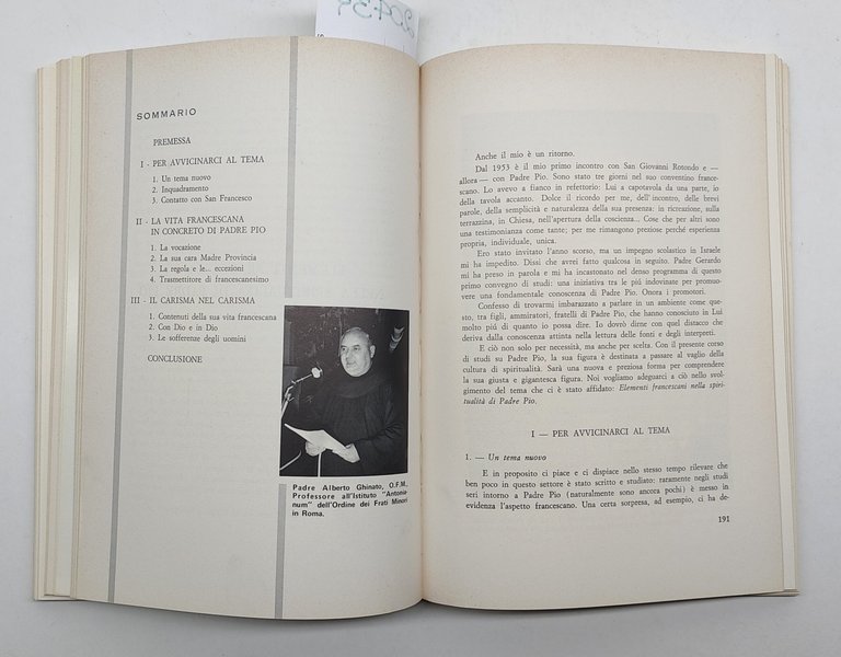 Atti del primo convegno di studio sulla spiritualità di Padre …