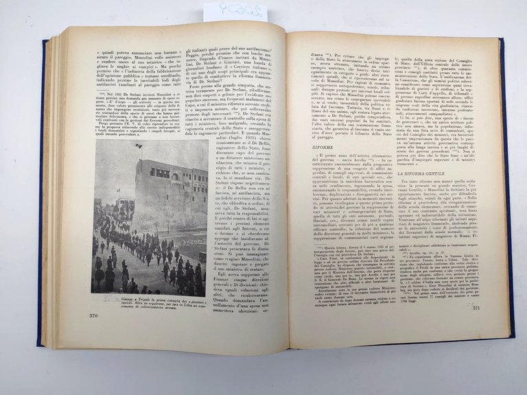 Attilio Tamaro Venti anni di storia 1922-1943 Tiber Roma 1953 …