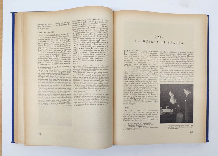 Attilio Tamaro Venti anni di storia 1922-1943 Tiber Roma 1953 …