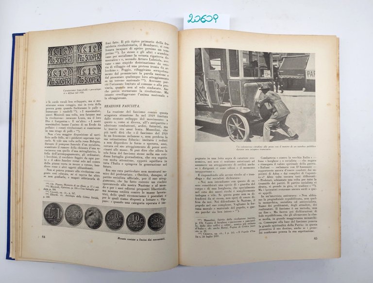 Attilio Tamaro Venti anni di storia 1922-1943 Tiber Roma 1953 …