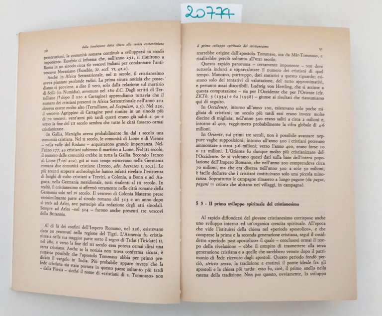 August Franzen Breve storia della chiesa Queriniana 3° edizione 1979