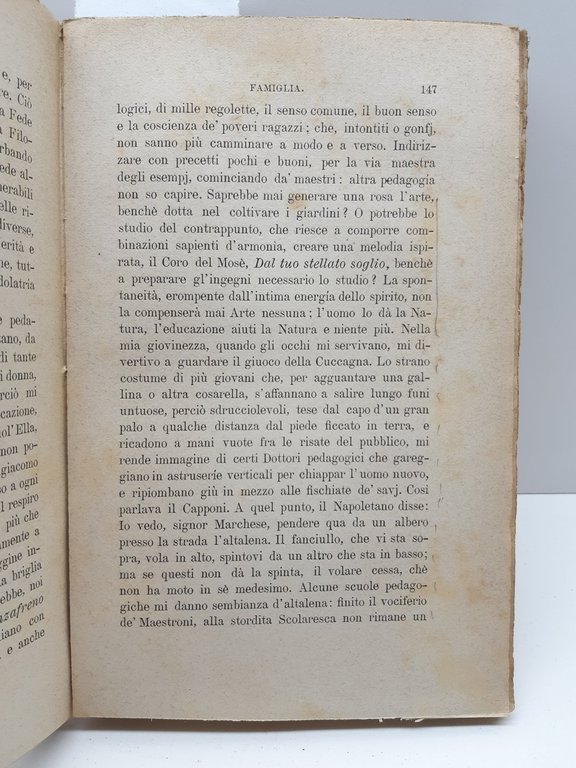Augusto Conti Nuovi discorsi del tempo o famiglia Patria ed …