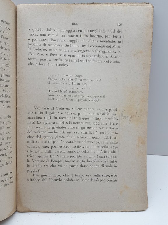 Augusto Conti Nuovi discorsi del tempo o famiglia Patria ed …