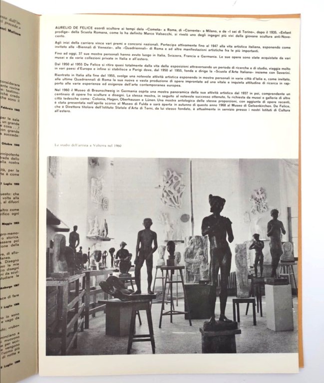 Aurelio de Felice Scultore della scuola romana documenti dal 1937 … | Immagine Gallery 3