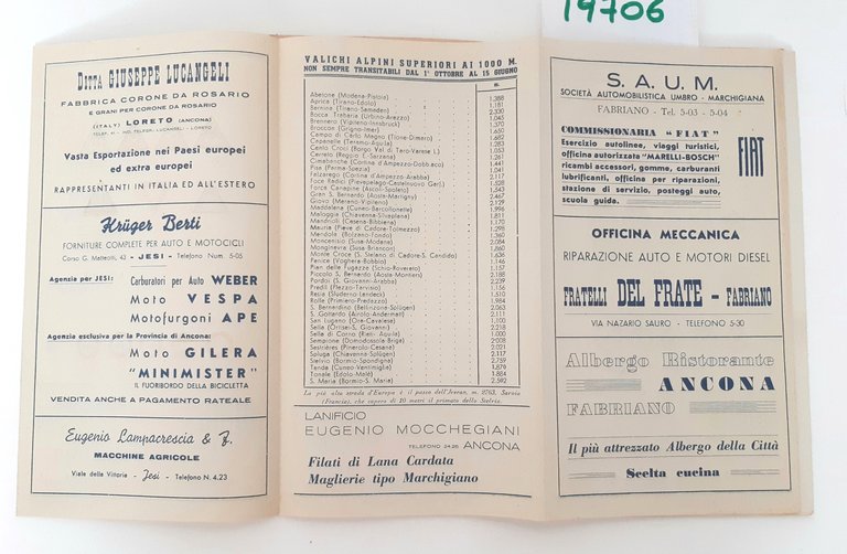 Automobile Club d'Italia Prontuario delle distanze chilometriche e segnalazioni stradali …