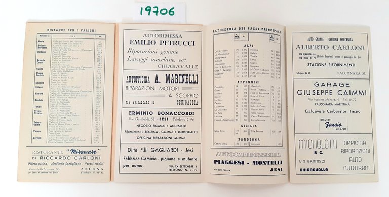 Automobile Club d'Italia Prontuario delle distanze chilometriche e segnalazioni stradali …