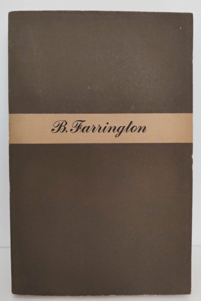 B. Farrington La scienza nell'antichità Longanesi 1950 | Immagine principale