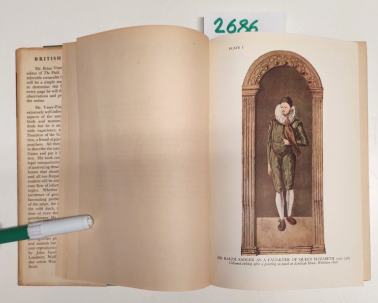 The new naturalist British Game by Brian Veseyv-Fitzgerald Collins 1946 …