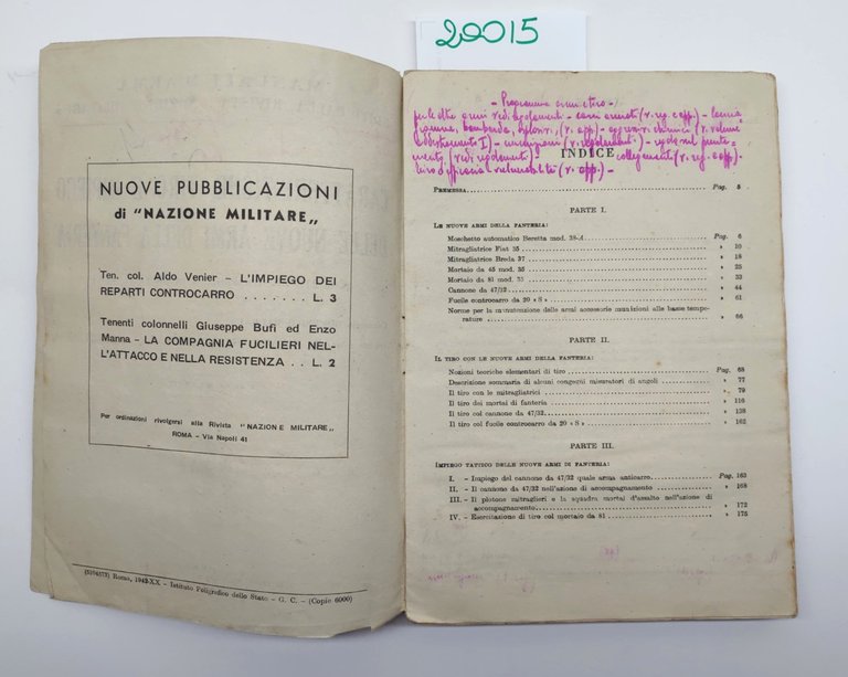 Barbato Carta Caratteristiche tiro e impiego delle nuove armi della …