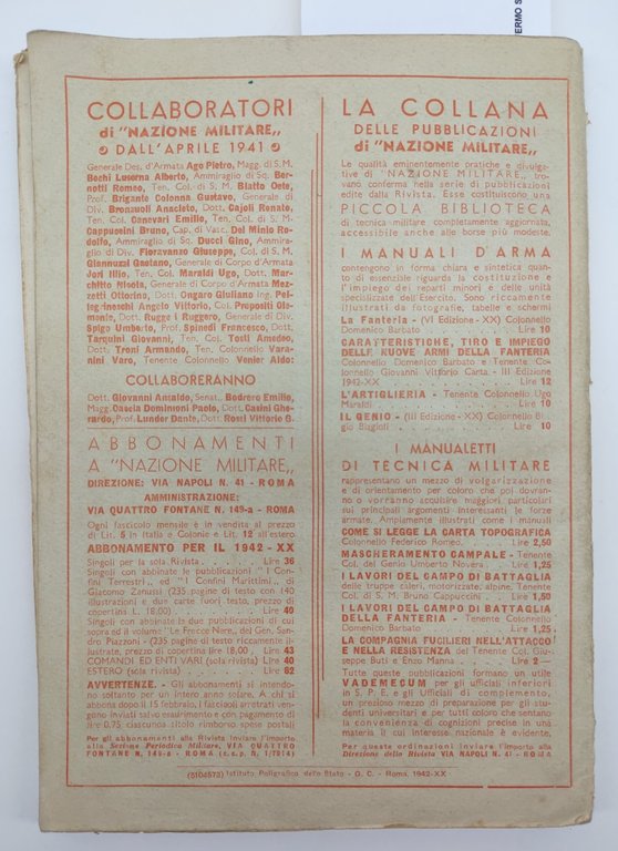 Barbato Carta Caratteristiche tiro e impiego delle nuove armi della …