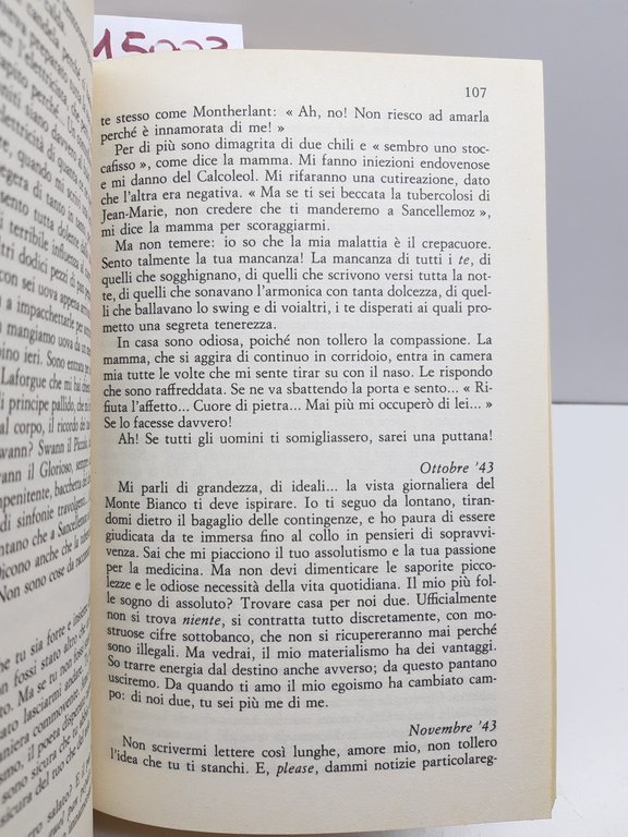Benoite Groult I tre quarti della vita romanzo Longanesi 1984