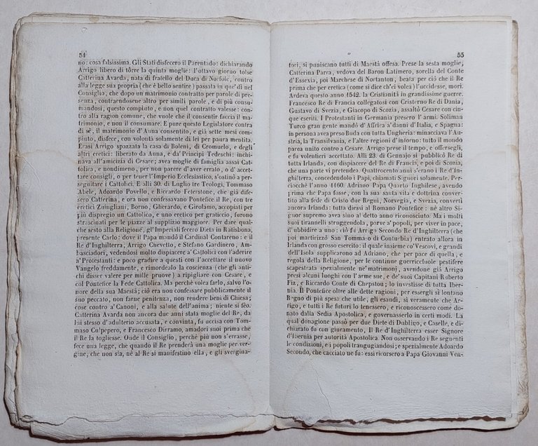 Bernardo Davanzati Istoria dello scisma d'Inghilterra Tipografia della Minerva Ticinese … | Immagine Gallery 7