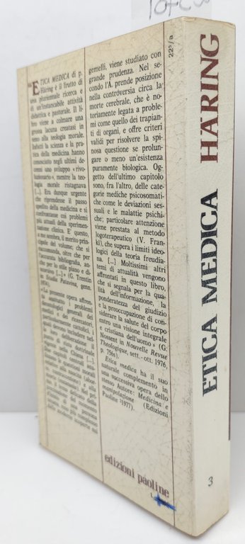 Bernhard Haring Etica medica Paoline 5° edizione 1979 | Immagine Gallery 2