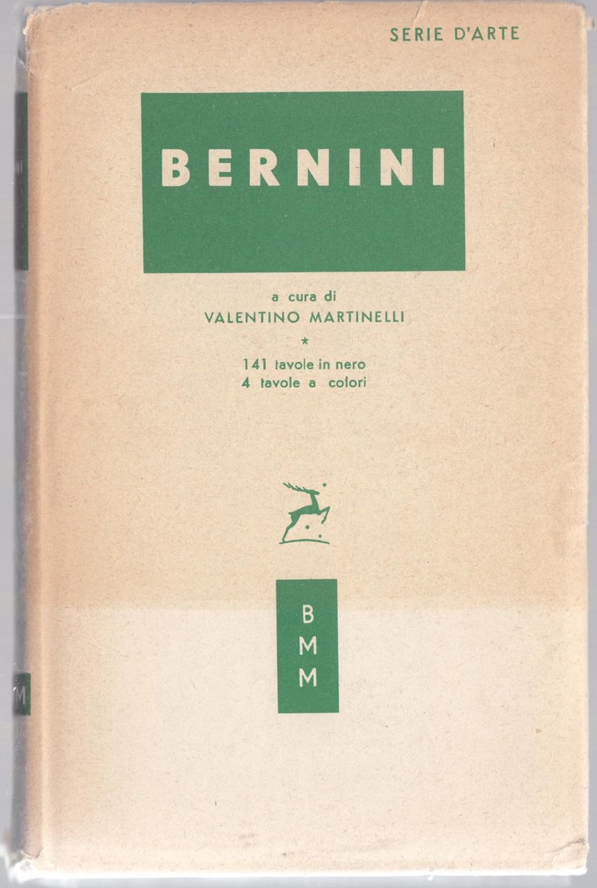 BERNINI a cura di V. Martinelli Mondadori 1953