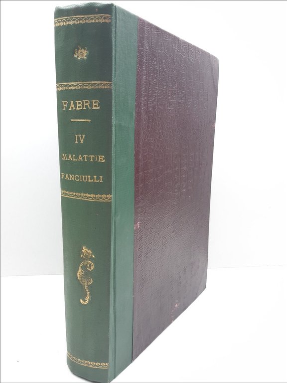 Biblioteca del medico pratico tomo IV e V Malattie dei …