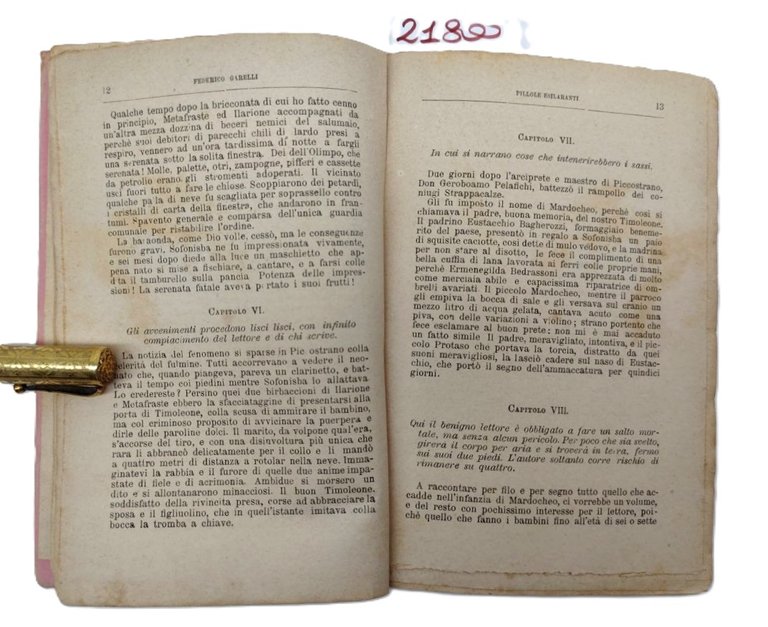 Biblioteca umoristica F. Garelli Pillole esilaranti in versi e in … | Immagine Gallery 4