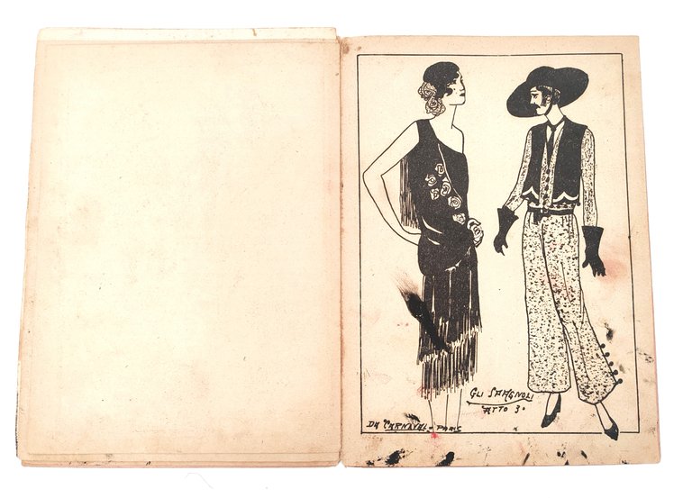 Bozzetti per costumi operetta La piccola olandese opera in tre …