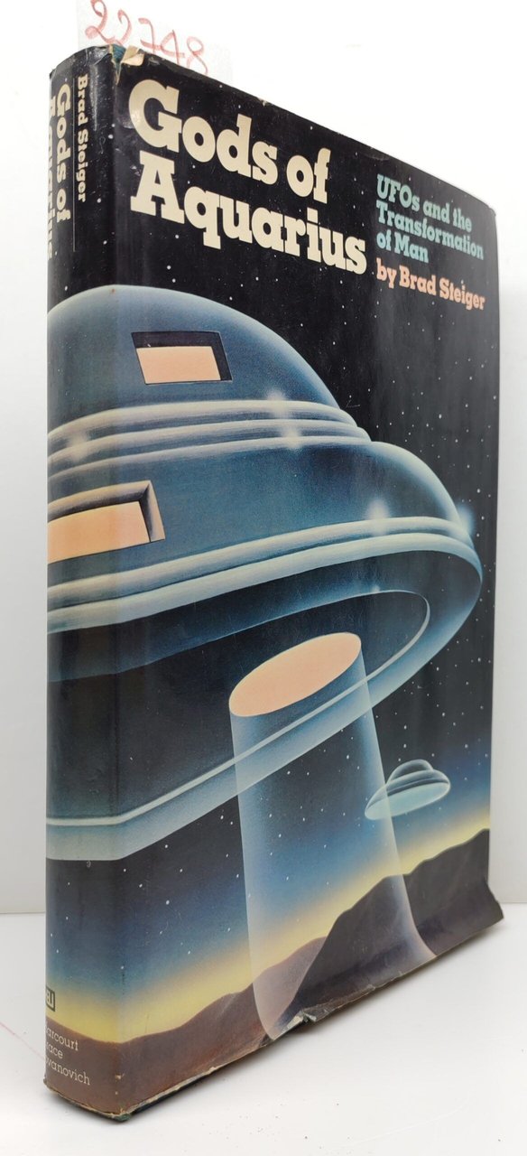 Brad Steiger Gods of aquarius Harcourt 1° edizione 1976