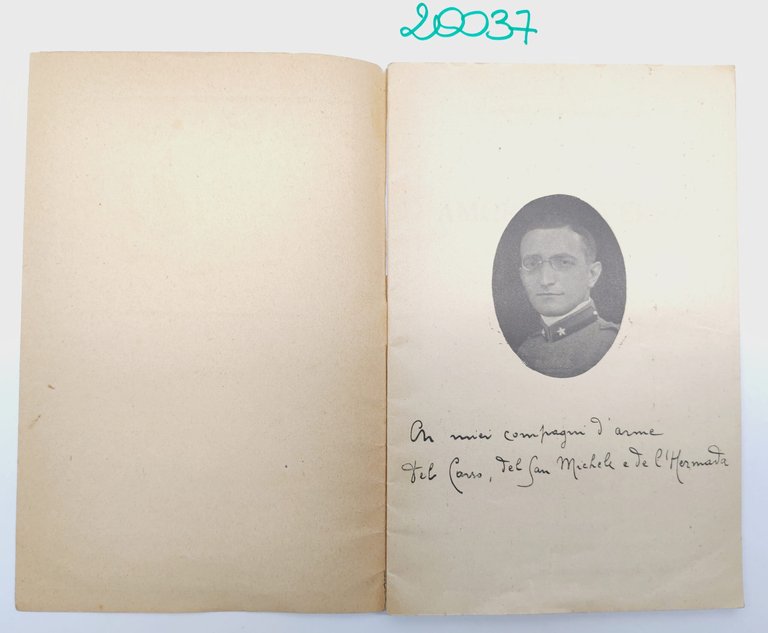 Brenno Amori in guerra Palermo 1925