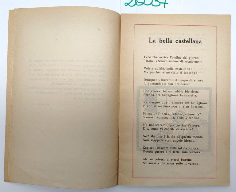 Brenno Amori in guerra Palermo 1925