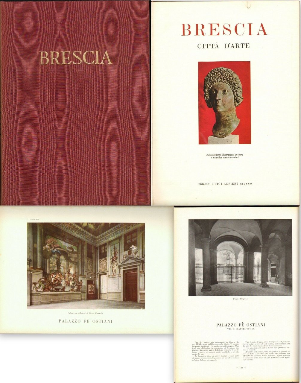 Brescia Citt‡ D'arte Monumenti E Opere D'arte 22 Tavole A …