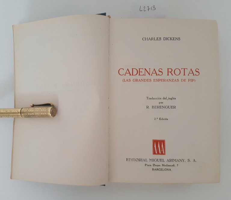 C. Dickens Cadenas Rotas Las Grandes Esperanzas De Pip-2∞ Ediz. … | Immagine Gallery 5