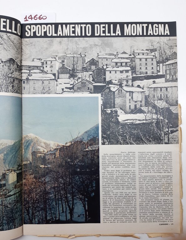 Candido settimanale di attualità e politica numero 7 1958
