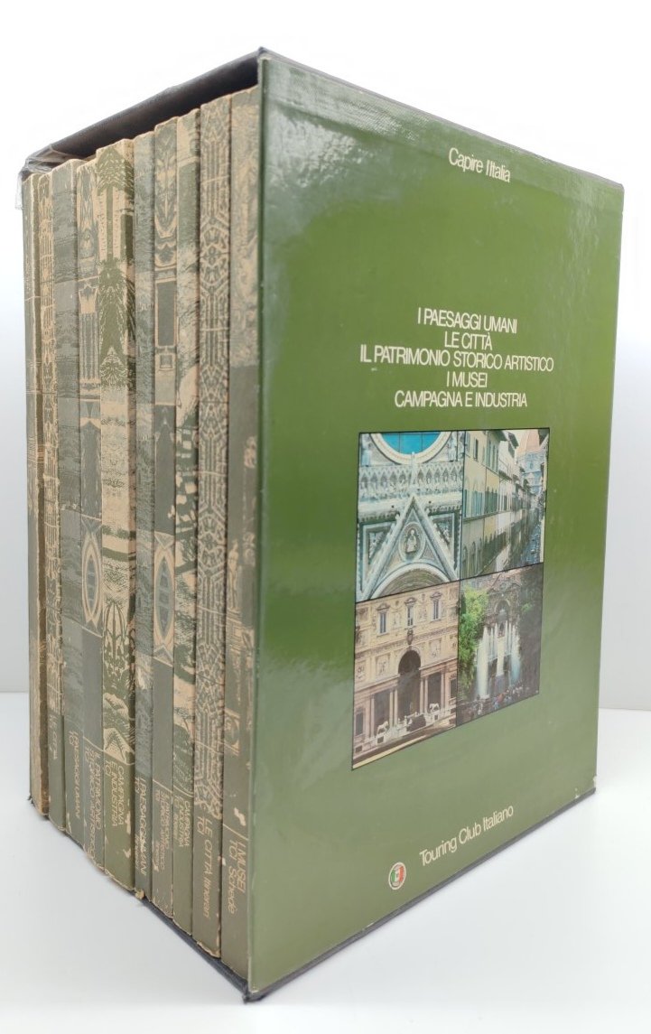 Capire l'Italia 10 volumi + cofanetto 1977-1981 Touring Club Italiano