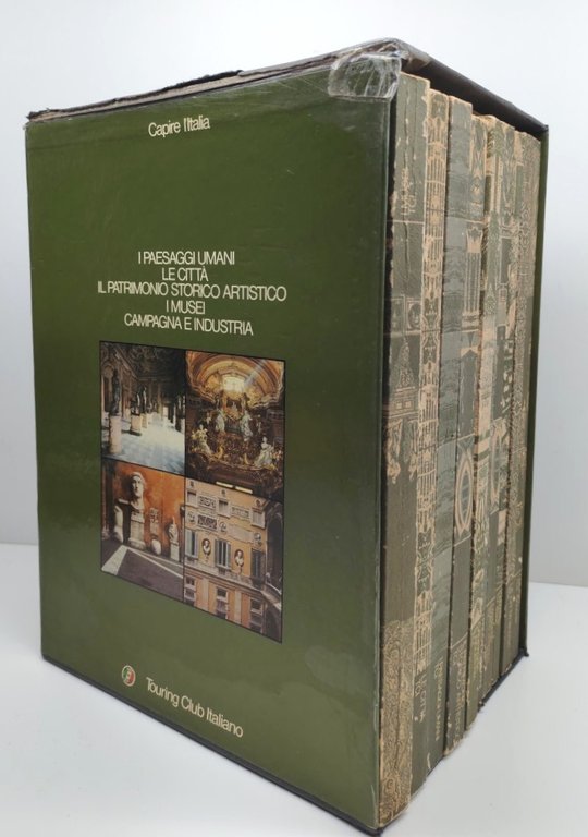 Capire l'Italia 10 volumi + cofanetto 1977-1981 Touring Club Italiano