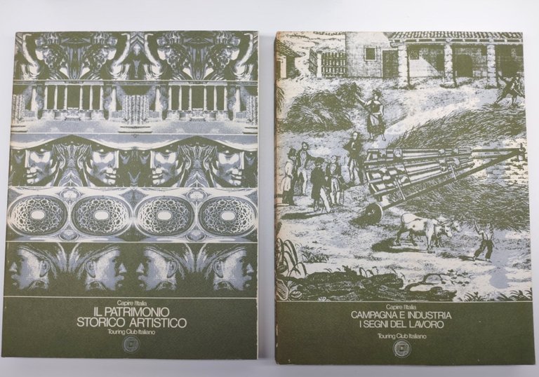 Capire l'Italia 10 volumi + cofanetto 1977-1981 Touring Club Italiano