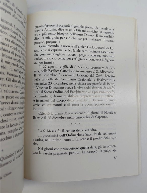 Carlo Bandini Don Quintino l'Eremita di San Alberico Faenza 1979