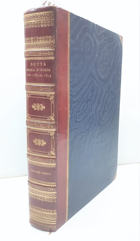 Carlo Botta Storia d'Italia dal 1789 al 1814 volume unico … | Immagine Gallery 3