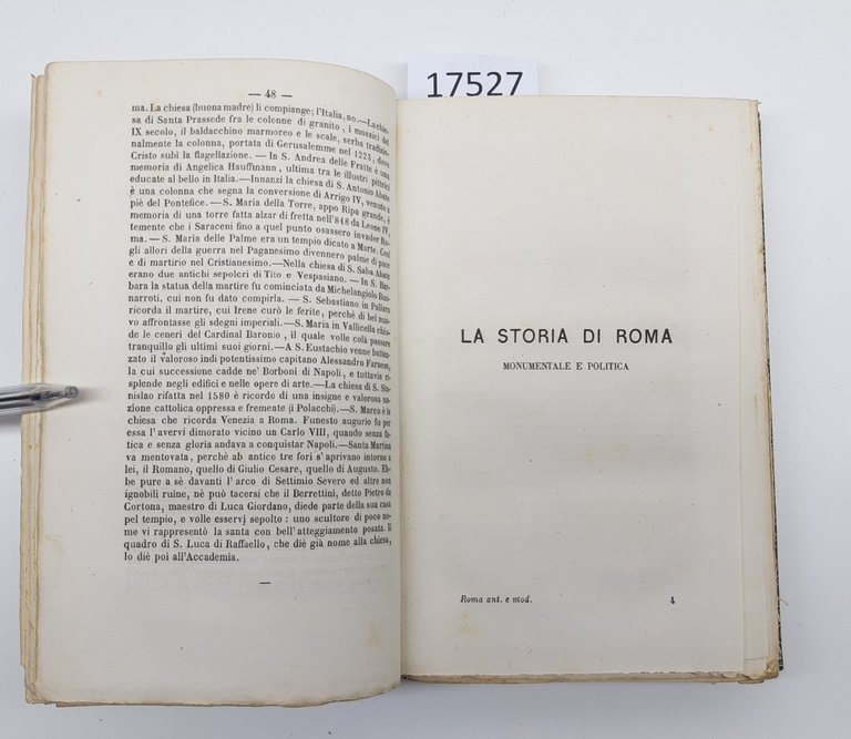 Carlo Tito Dalbono Roma antica e moderna memorie frammenti Napoli … | Immagine Gallery 2