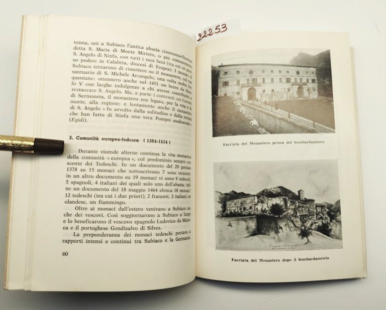 Carosi Badia di Subiaco 1970 Libreria Santa Scolastica | Immagine Gallery 3