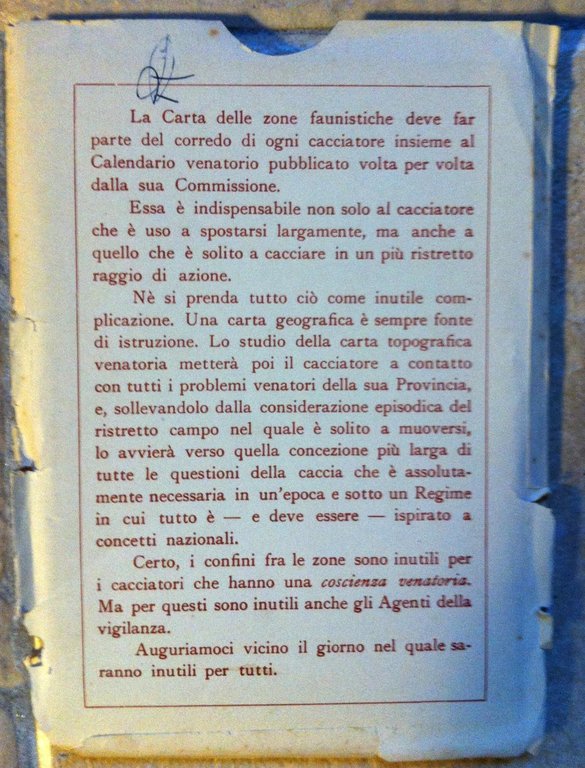 CARTA DELLE ZONE FAUNISTICHE DELLA PROVINCIA DI BOLZANO