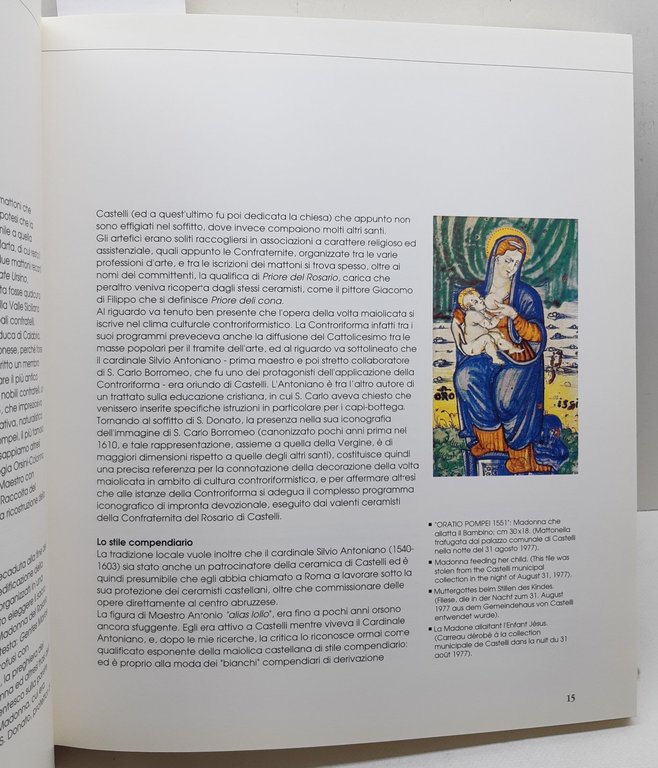 Castelli A D 1615-1617 La Sistina della Maiolica Andromeda 1993